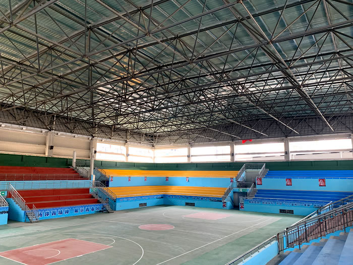延吉富川体育馆网架
